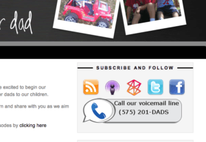 Subscribe & Follow widget on Better Dad Podcast