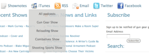 Subscribe & Follow customized for Personal Armament Podcast