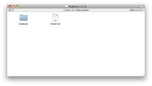Disk Image (Audacity 1.3.13)