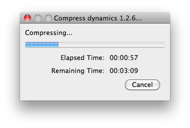 Processing progress