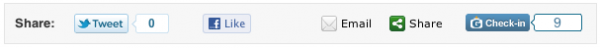 ShareBar: Twitter, Facebook, Email, ShareThis, GetGlue