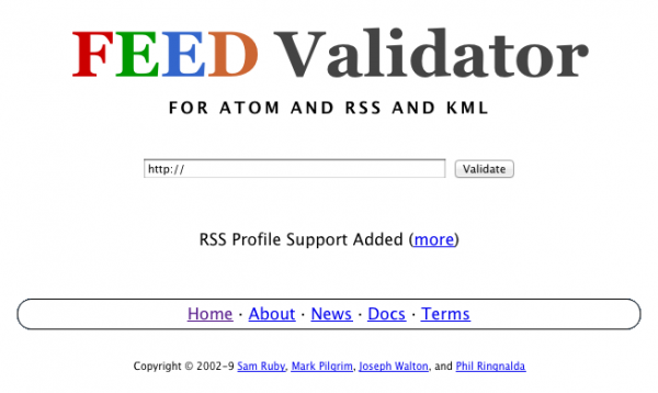 FeedValidator.org