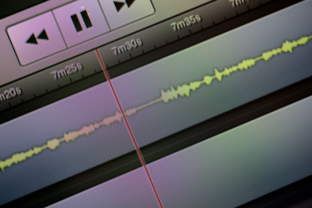 Garageband Waveform