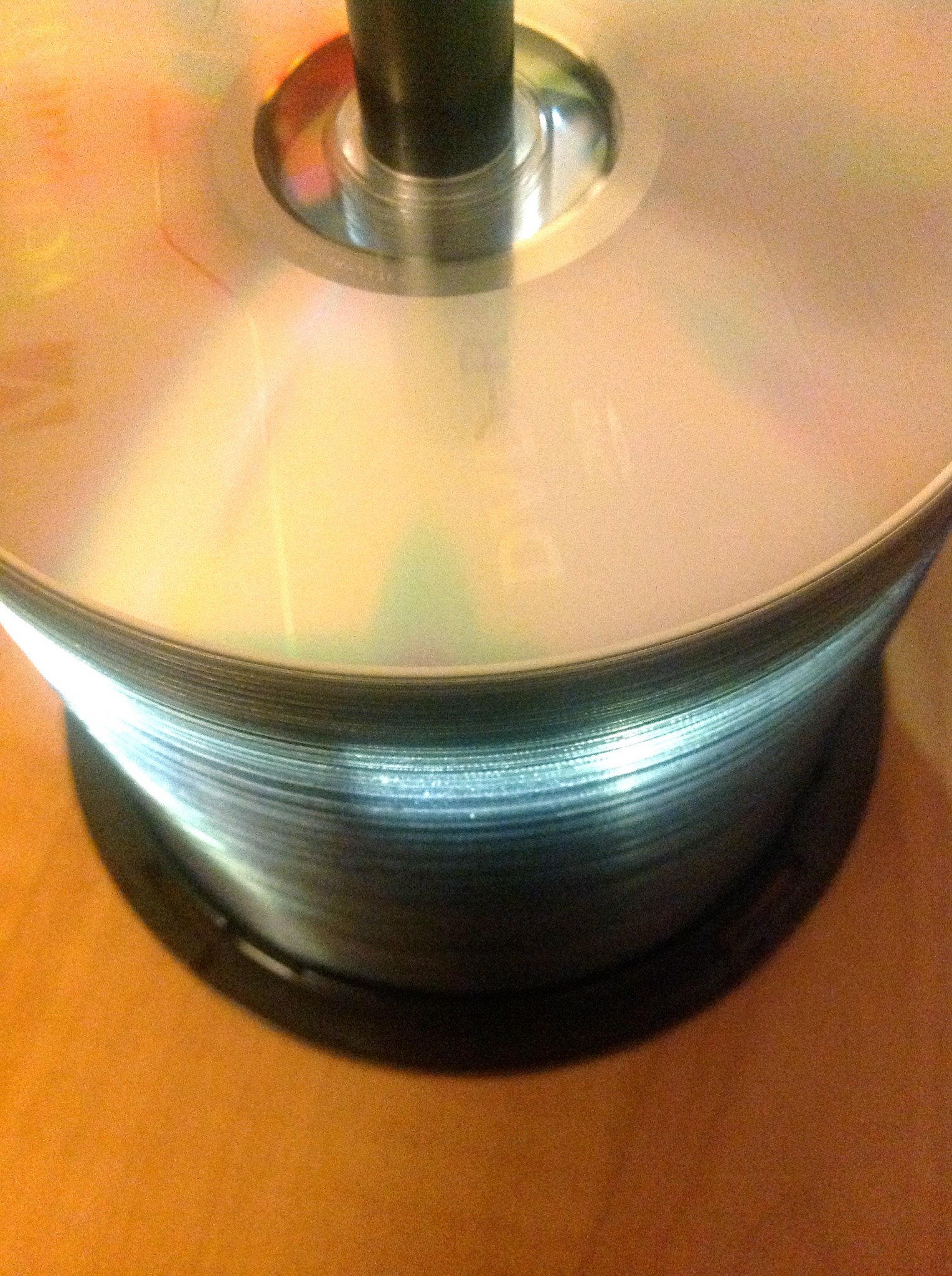 DVD-Rs for podcast archives