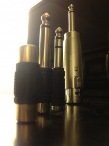 Audio adapters for podcasting
