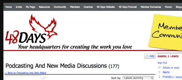 Podcasting and New Media-48days