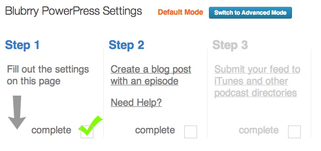 powerpress 5 simplified mode