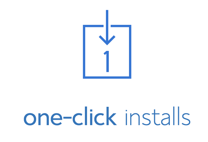BlueHost WordPress hosting one click installs