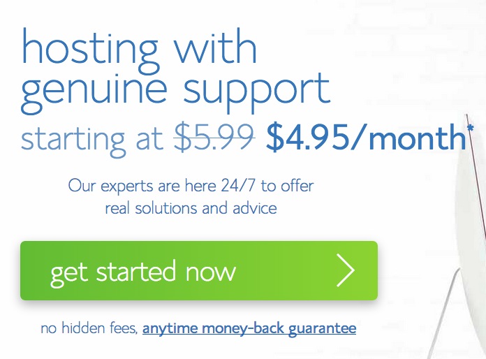 Get started with BlueHost